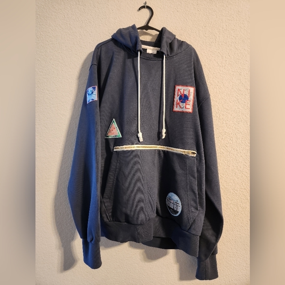 Nike Dri Fit Basketball Collection Patch Hoodie size large